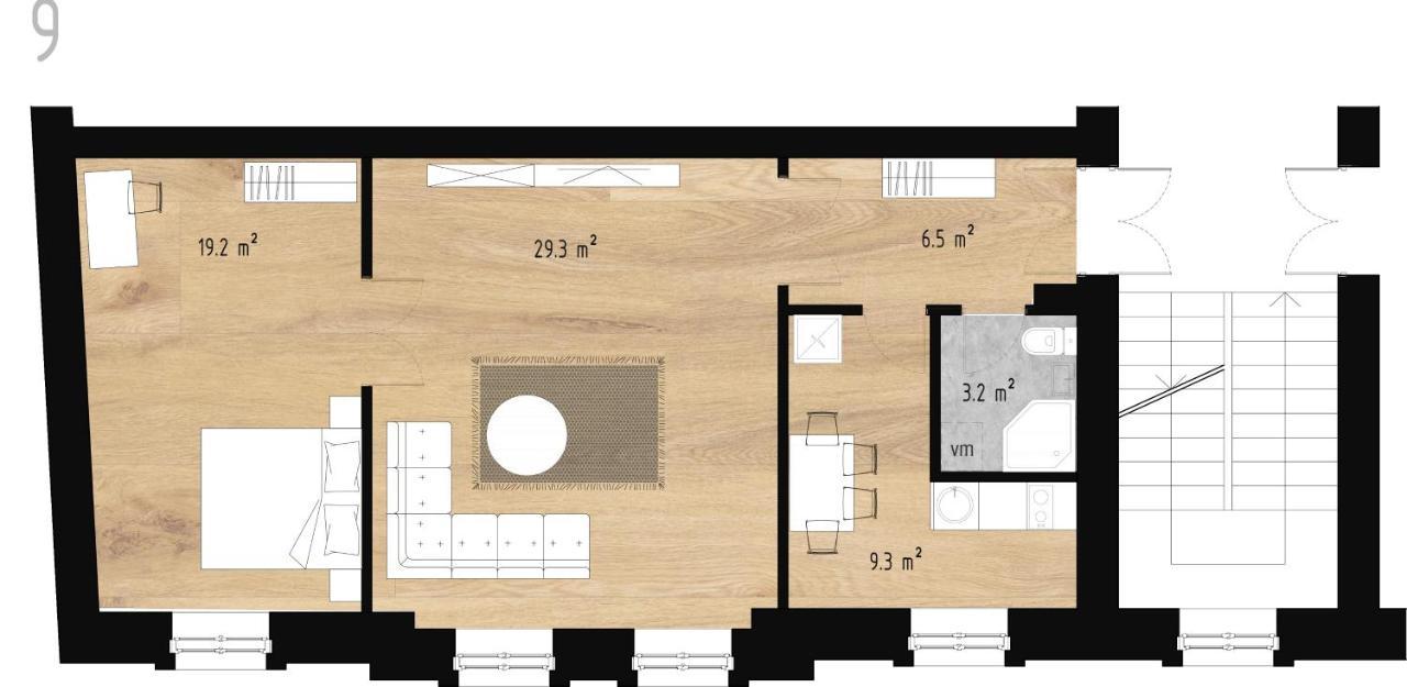 Apartament Gourmet Storie'S Ap 68Sqm Renovated Free Parking Ryga Zewnętrze zdjęcie